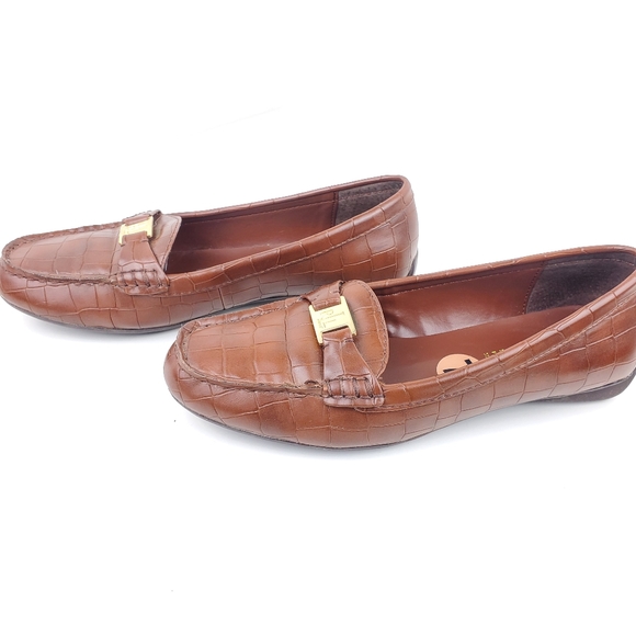Ralph Lauren Shoes - Ralph Lauren women shoes loafers size 7 brown